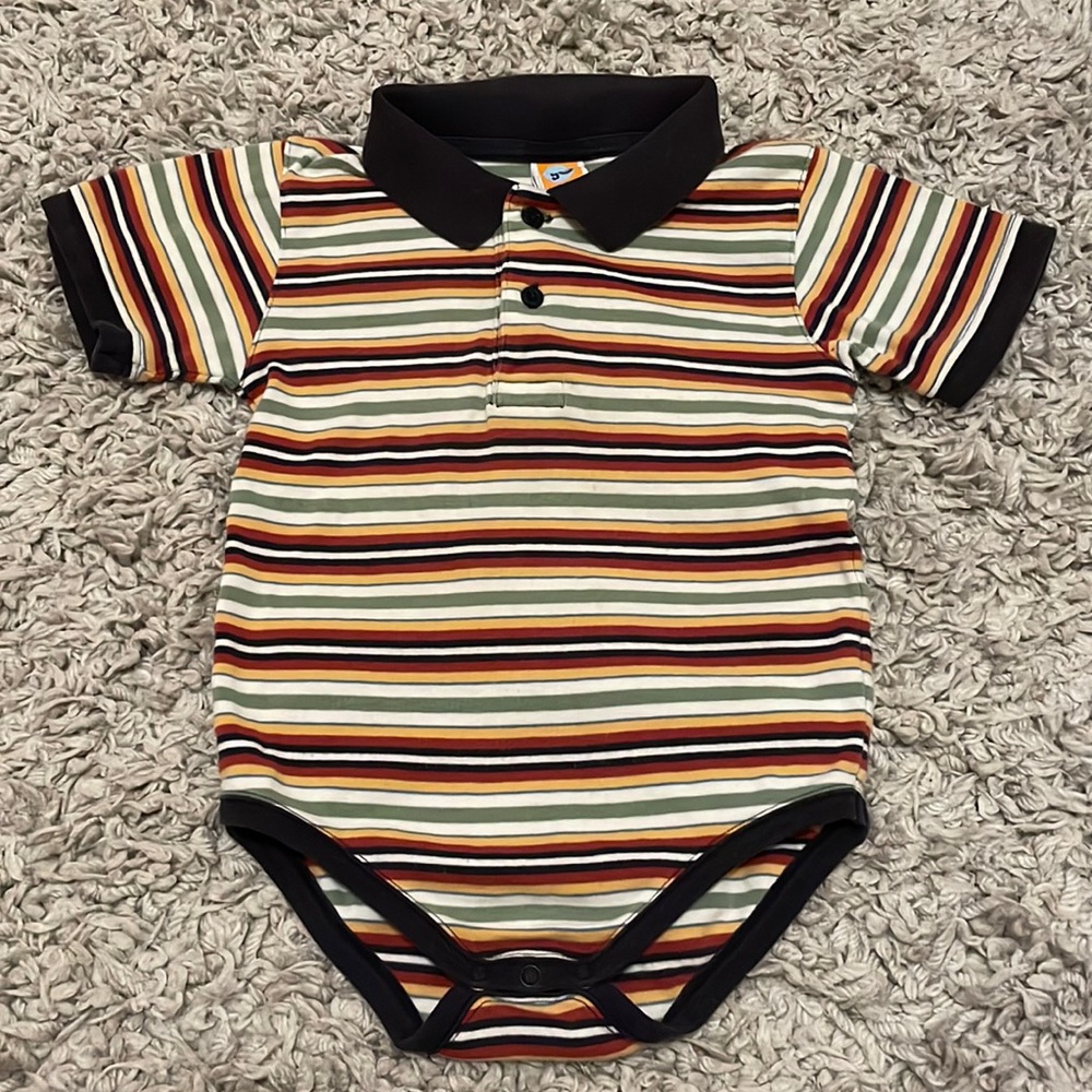 Vintage 2002 Gymboree “Route 66” Bodysuit, Size 18-24 Months